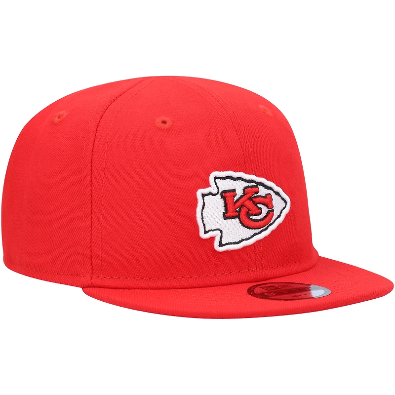 Casquette ajustable New Era rouge Kansas City Chiefs « My 1st 9FIFTY » pour bébé