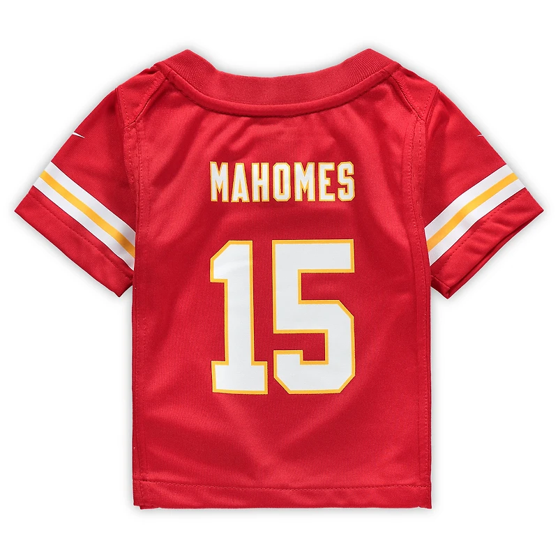 Infant Nike Patrick Mahomes Red Kansas City Chiefs Team Player Game Jersey