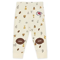 Ensemble de nuit deux pièces en tricot gaufré pour bébé WEAR by Erin Andrews, couleur crème