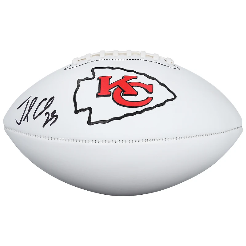 Jamaal Charles Kansas City Chiefs Autographed Franklin White Panel Football