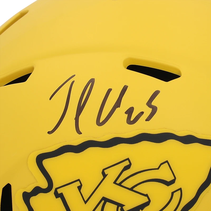 Jamaal Charles Kansas City Chiefs Autographed Riddell Rave Speed Mini Helmet