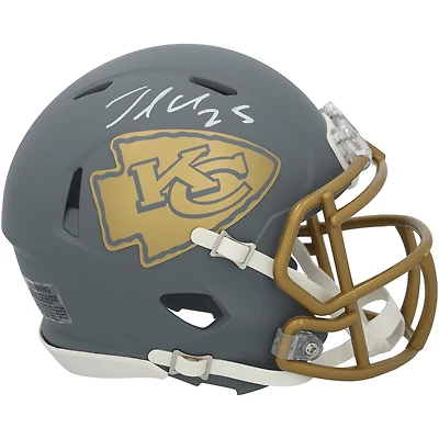 Jamaal Charles Kansas City Chiefs Autographed Riddell Slate Speed Mini Helmet