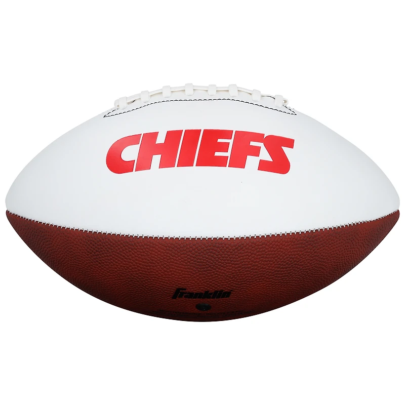Joe Montana Kansas City Chiefs Autographed Franklin White Panel Football
