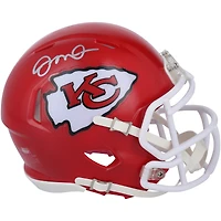 Casque Riddell Speed ​​Mini autographié par Joe Montana, joueur des Kansas City Chiefs