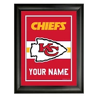Kansas City Chiefs 12'' x 16'' Personalized Team Frame
