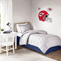 Kansas City Chiefs - Sticker mural repositionnable pour casque d'équipe 36''