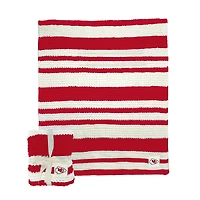 Couverture en tricot torsadé Kansas City Chiefs 50" x 60"