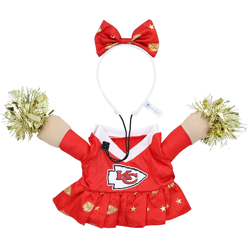 Costume de chien d'encouragement des Chiefs Kansas City