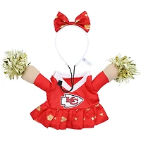 Costume de chien d'encouragement des Chiefs Kansas City