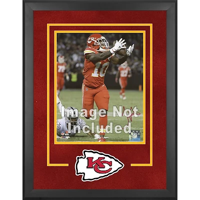 Cadre photo vertical Deluxe 16'' x 20'' des Kansas City Chiefs avec logo de l'équipe