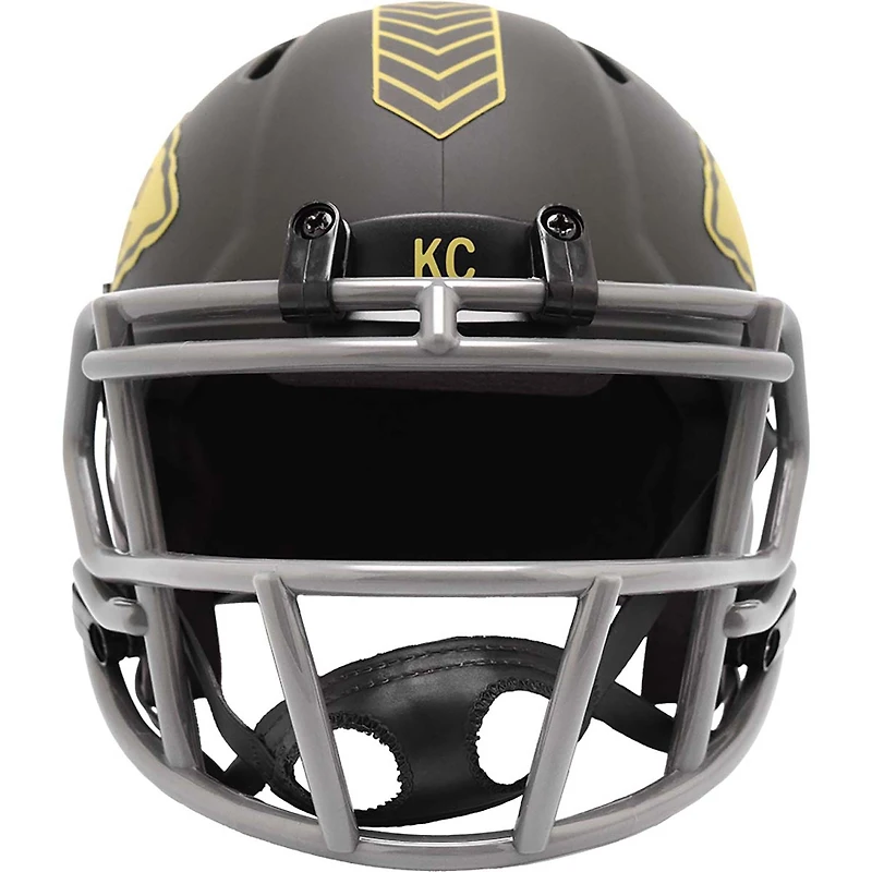 Kansas City Chiefs Riddell 2025 Salute to Service Speed Mini Helmet