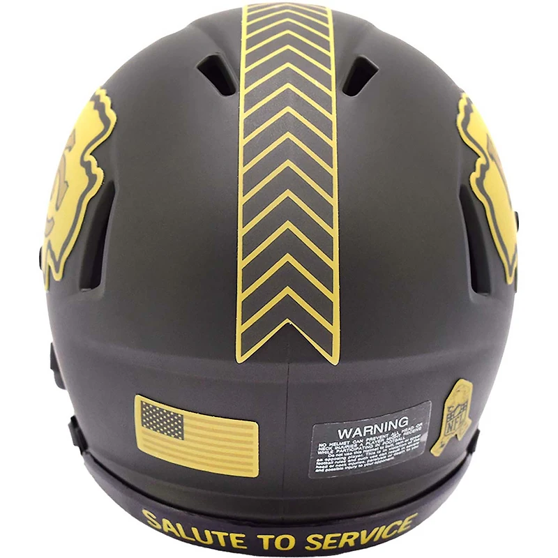 Kansas City Chiefs Riddell 2025 Salute to Service Speed Mini Helmet