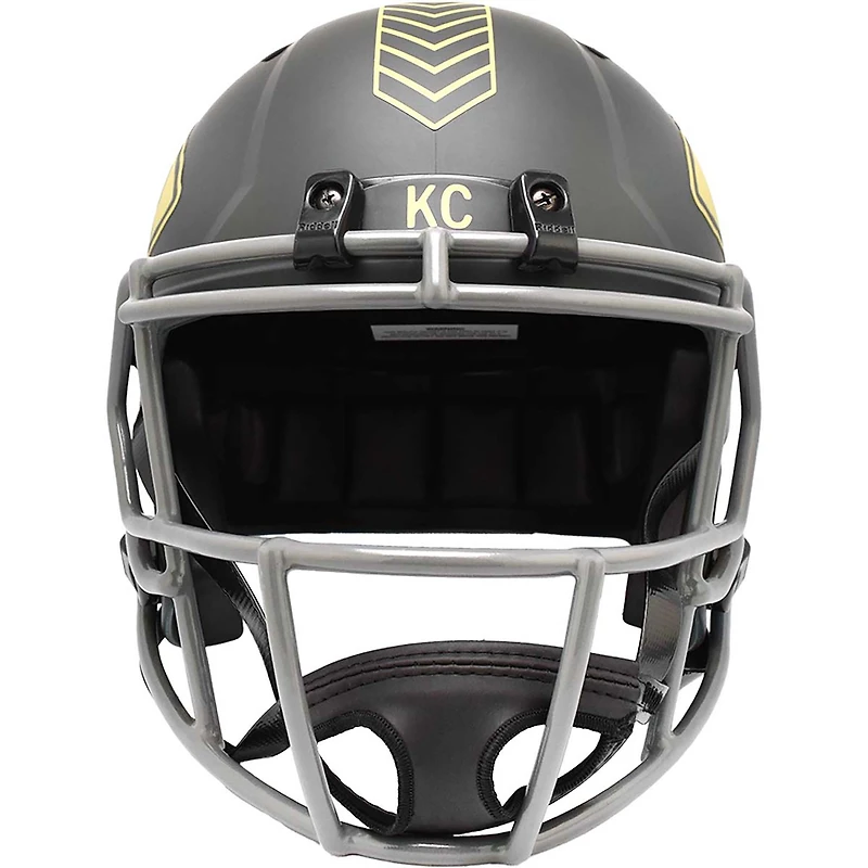 Casque réplique Riddell 2025 Salute to Service Speed des Kansas City Chiefs