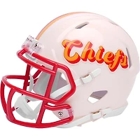 Casque miniature de vitesse de la collection rétro Riddell des Chiefs de Kansas City