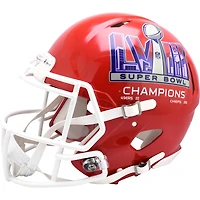Casque authentique Riddell Speed ​​des champions du Super Bowl LVIII des Kansas City Chiefs