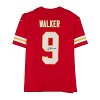 Kenneth Walker III Kansas City Chiefs Autographed Red Nike Limited Jersey