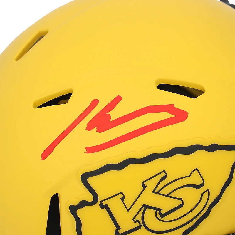 Kenneth Walker III Kansas City Chiefs Autographed Riddell Rave Speed Mini Helmet