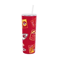 Gobelet isotherme à paille Dreamweave 30 oz Logo Brands Kansas City Chiefs