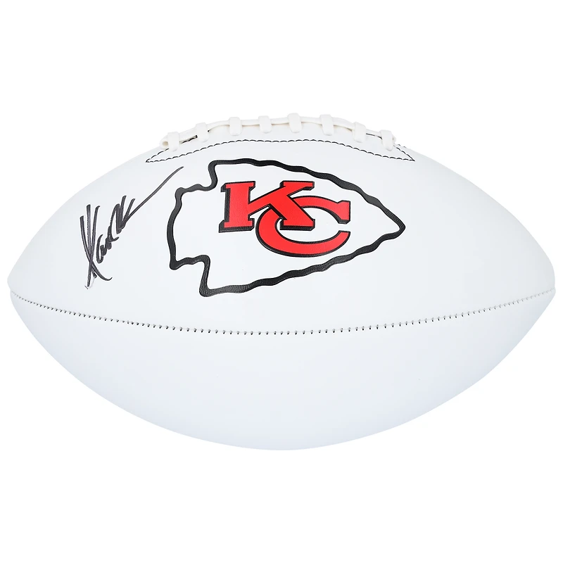 Ballon de football Franklin White Panel autographié par Marcus Allen, Kansas City Chiefs