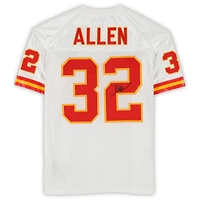 Maillot blanc authentique autographié par Marcus Allen des Chiefs de Kansas City (1994) de Mitchell & Ness