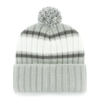 Bonnet en tricot à revers avec pompon Kansas City Chiefs '47 pour homme, gris