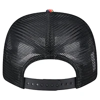 Men's New Era  Navy/Black Kansas City Chiefs Adventure Drinks Pattern 9SEVENTY Stretch-Snap Hat