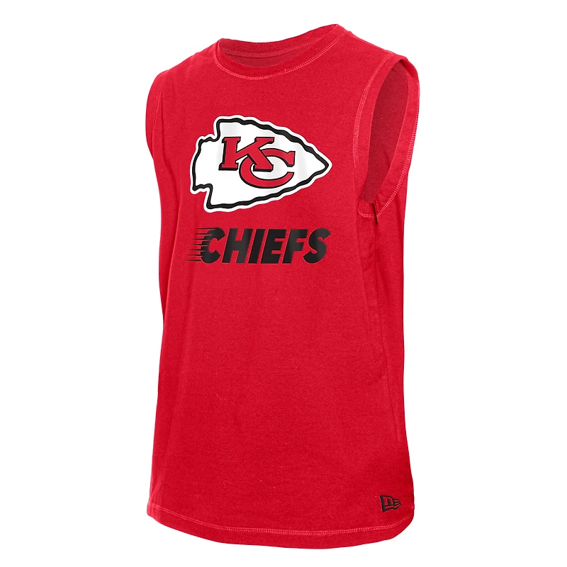 Men's New Era  Red Kansas City Chiefs Leisure Collection Tank Top