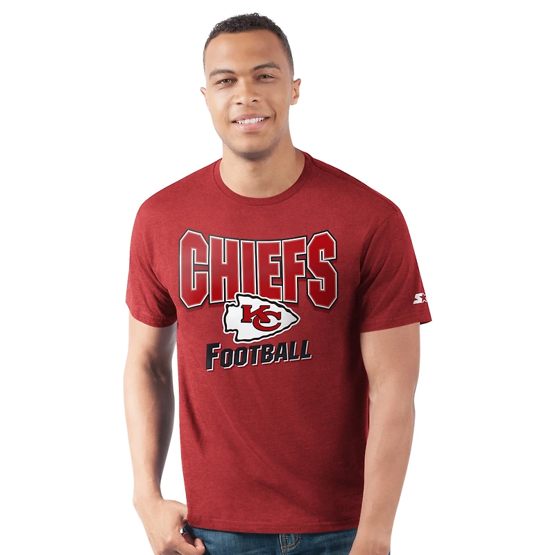 T-shirt Prime Time rouge pour homme des Kansas City Chiefs