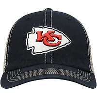 Men's '47 /Natural Kansas City Chiefs Trawler Trucker Clean Up Snapback Hat
