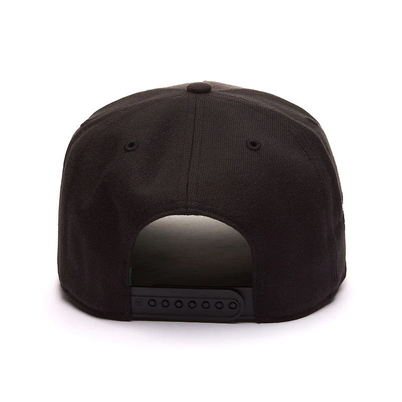 Men's '47 Black Kansas City Chiefs Attitude Hitch Relaxed Adjustable Hat