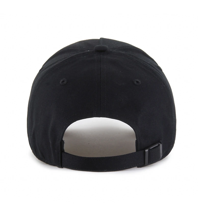 Men's '47 Black Kansas City Chiefs Foundation Offside Adjustable Hat