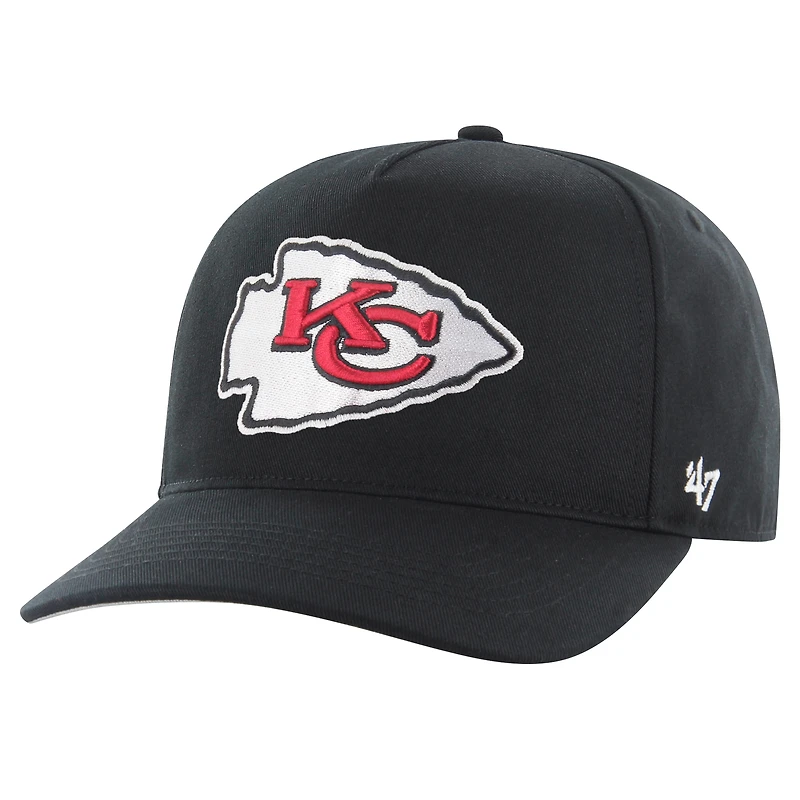 Men's '47 Black Kansas City Chiefs Hitch Adjustable Hat