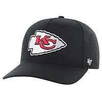 Men's '47 Black Kansas City Chiefs Hitch Adjustable Hat