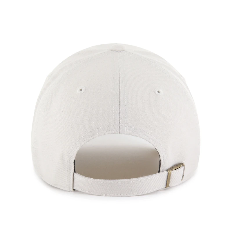 Men's '47 Cream Kansas City Chiefs Ballpark Offside Adjustable Hat