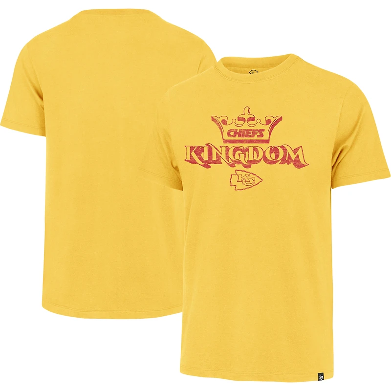 T-shirt Franklin régional Kansas City Chiefs « Gold 47 » pour homme