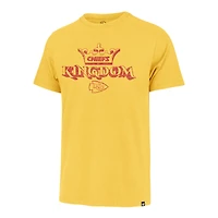 Men's '47 Gold Kansas City Chiefs Kingdom Regional Franklin T-Shirt