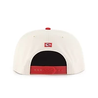 Men's '47  Natural Kansas City Chiefs Payson Captain Adjustable Hat