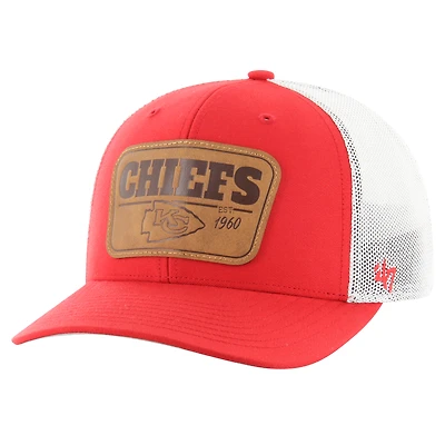 Casquette Thrash Trophy Flex rouge/blanc '47 des Chiefs de Kansas City pour homme