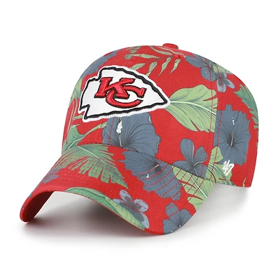 Casquette ajustable pour homme « 47 » rouge Kansas City Chiefs Beach Side Clean Up