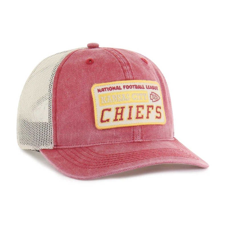 Casquette ajustable décontractée rouge « 47 » des Kansas City Chiefs pour homme