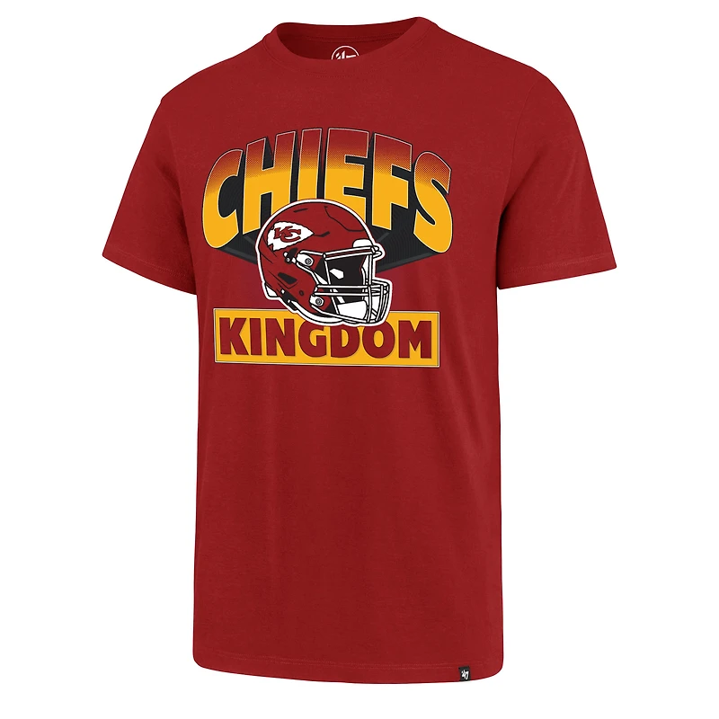 T-shirt rouge Kansas City Chiefs Kingdom Super Rival '47 pour homme
