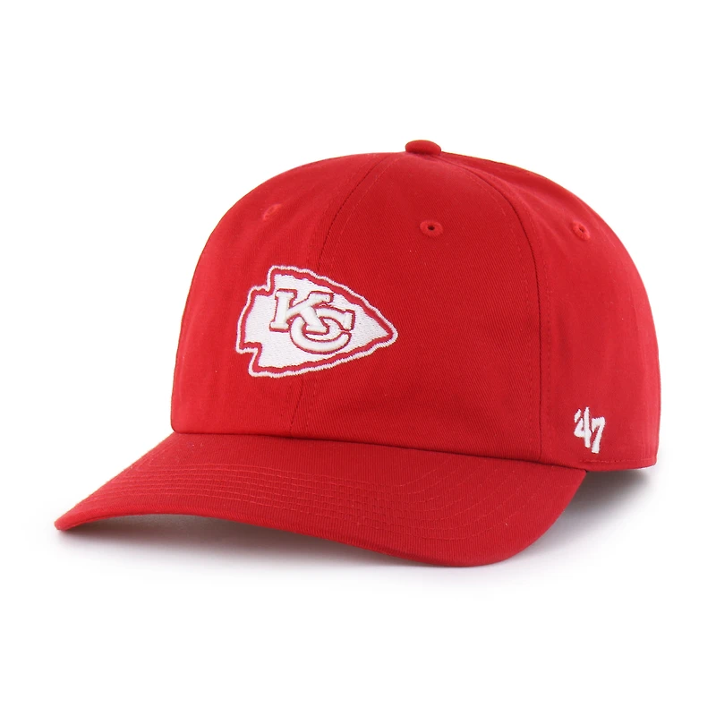 Casquette ajustée rouge « 47 » pour homme, modèle Foundational Franchise des Kansas City Chiefs
