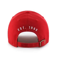 Men's '47  Red Kansas City Chiefs Hard Hat Clean Up Adjustable Hat