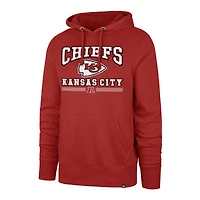 Sweat à capuche rouge '47 Kansas City Chiefs Packed House Headline pour homme