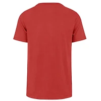 Men's '47 Red Kansas City Chiefs Stripe Splash Franklin T-Shirt