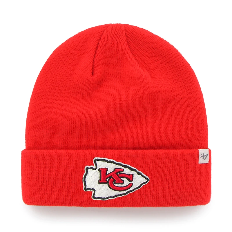 Men's '47 Red Kansas City Chiefs Team Cuffed Knit Hat