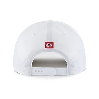 Casquette ajustable blanche « 47 » des Kansas City Chiefs pour homme, modèle Brrr Fairway Hitch