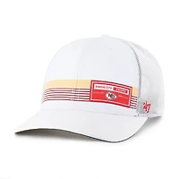 Men's '47 White Kansas City Chiefs Rangefinder Trucker Adjustable Hat