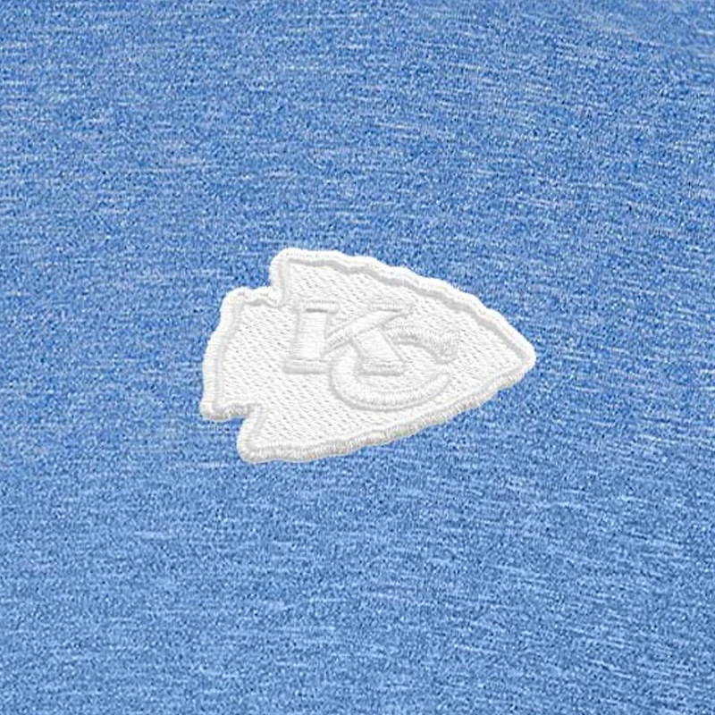 Men's Antigua Blue Kansas City Chiefs Par 3 Polo