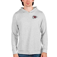 Sweat à capuche Absolute pour homme, gris chiné, des Kansas City Chiefs
